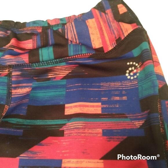 ✨ SALE ✨Be Inspired XS multi colored leggings - Picture 2 of 7